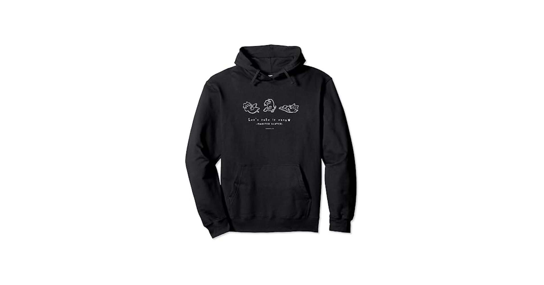 Amazon | モンスターハンター ラインアート (A) パーカー